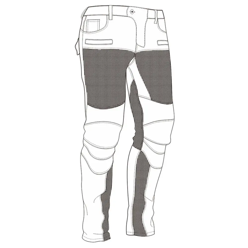 Обновленные мужские мотоциклетные джинсы для езды на мотоцикле штаны мотокросса