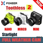 Камера Foxeer Mini  Micro  Nano Беззубая 1,7 мм 1200TVL PALNTSC 4:316:9, переключаемая Starlight FPV, Super HDR для дрона FPV