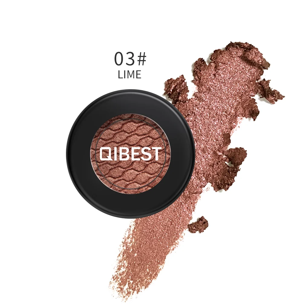 Qibest 10 цветов натуральные матовые тени для век водостойкая Палитра для пигментов телесные тени для век Макияж Красота Макияж Косметика Pallete
