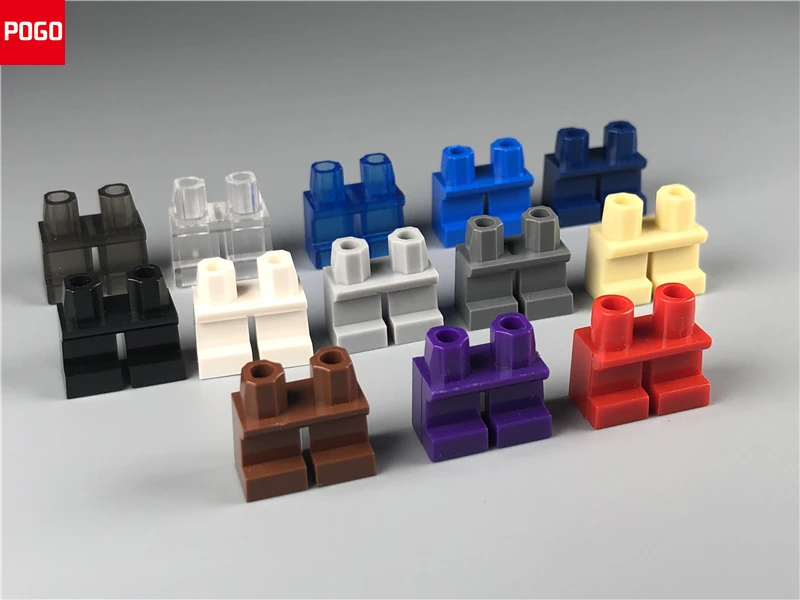 10 шт./лот MOC модели фигурок Красочные Брюки сделай сам развивающие строительные