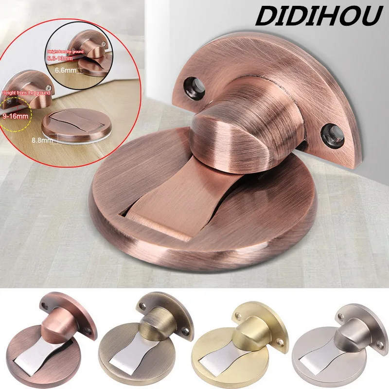 DIDIHOU магнитные дверные стопоры 304 Нержавеющая сталь скрытые держатели для