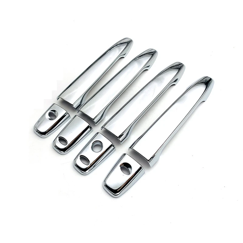 

ABS Chrome Door Handle Cover Trim Exterior Sticker Car Styling for Mitsubishi Delica 2020 2021