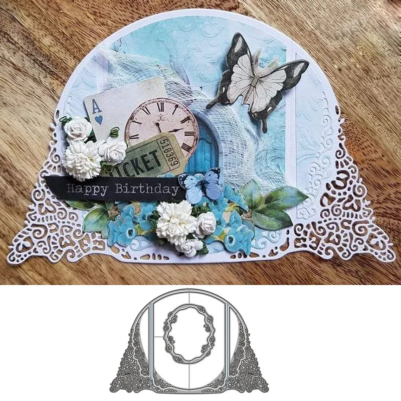 

Свободная рамка в форме листа, комбинированные металлические стальные Вырубные штампы для рукоделия, искусственное рельефное лезвие, траф...