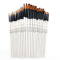 12 watercolor brush set diy acrylic nylon hair brushes picea meyeri round pearl peak painting supplies