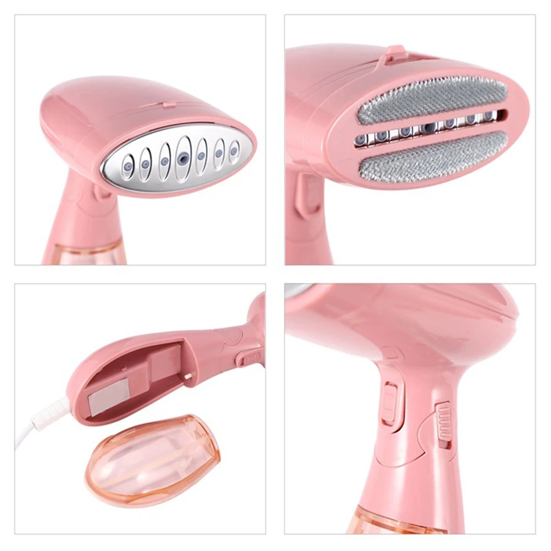 

Handheld Steamer 1500W Powerful Garment Steamer Portable 15 Seconds Fast-Heat Steam Iron Ironing Machine EU Plug