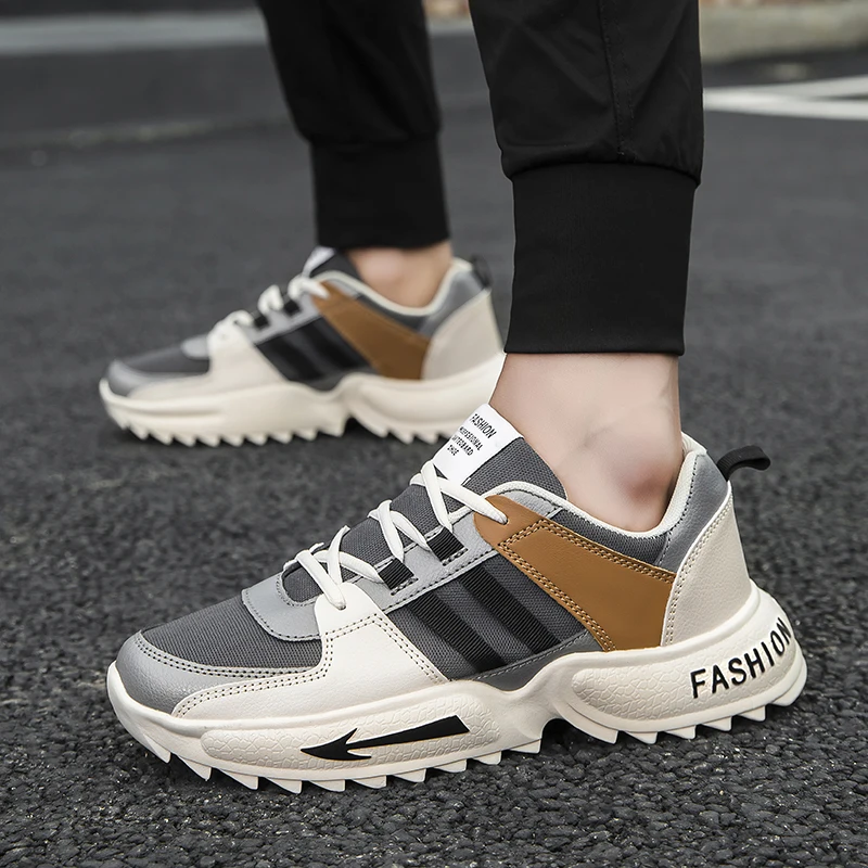 

Tenis Caminhada Masculino Men's Casual Sneakers Zapatillas Negras Hombre Fashion Summer De Deporte Shoes White Mens Men