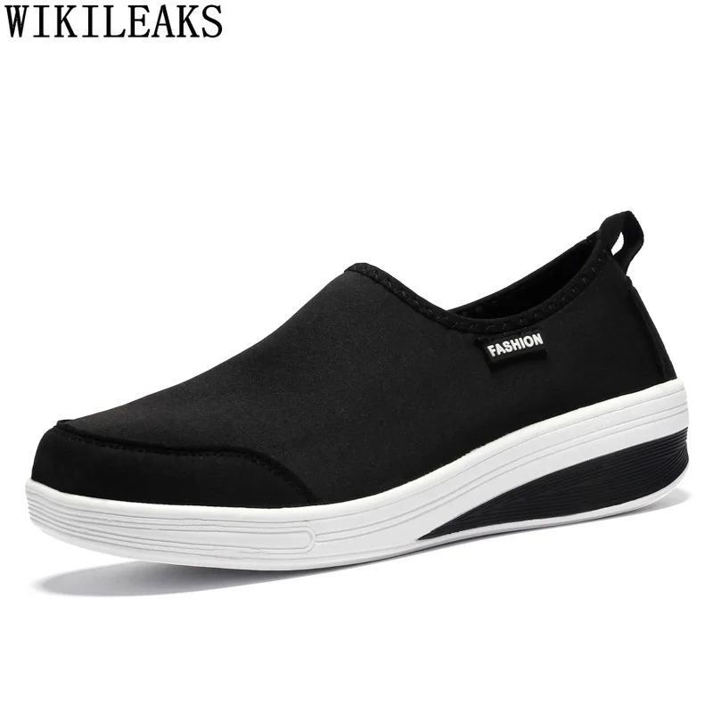 

Black Non-leather Casual Shoes Woman Loafers Women Slip on Shoes for Women 2022 Woman Vulcanize Shoes Zapatillas Mujer Chaussure