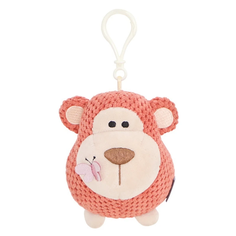 

W3JF 1Pcs Cute Little Animal Cartoon Plush Toy Doll, KeyChain Pendant School Bag Cartoon Doll Toy for Family Decor