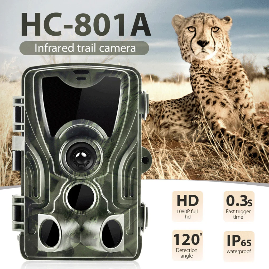 Инфракрасная охотничья камера фотоловушка для дикой природы с ночным видением 16