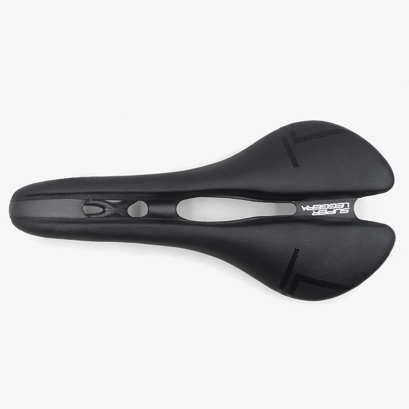 All black Велосипедное карбоновое седло mtb Superleggera комфортное открытое полностью углеродное волокно Велосипедное Сиденье аксессуары запасные части для велосипедного седла - Цвет: All black