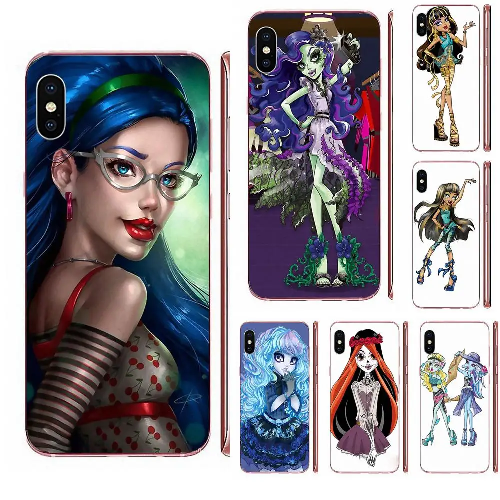 Прекрасный мультяшный Монстр Хай для LG G3 G4 G5 G6 G7 K4 K7 K8 K10 K40 K50 Q6 Q60 V10 V20 V30 V40 Nexus 5 5X 2017 в