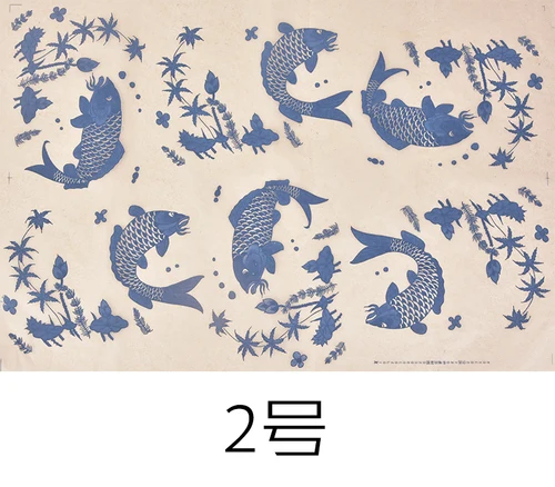 5pcs 5 шт./компл. керамика underglazed цветной рисунок бумажный цветок белого и голубого цвета в наклейки благоприятный plum наклейка с птицами копировальная бумага - Цвет: 5pcs