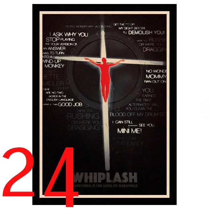 Идеальный JL хлыстовые винтажные Плакаты для дома/бара/гостиной Декор крафт-бумага высокого качества плакат стикер стены HBA74