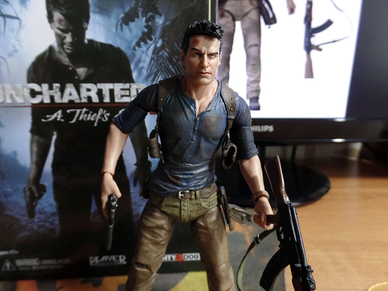 NECA Uncharted 4 конец вора фигурки Натан Дрейк ПВХ фигурка Коллекционная модель