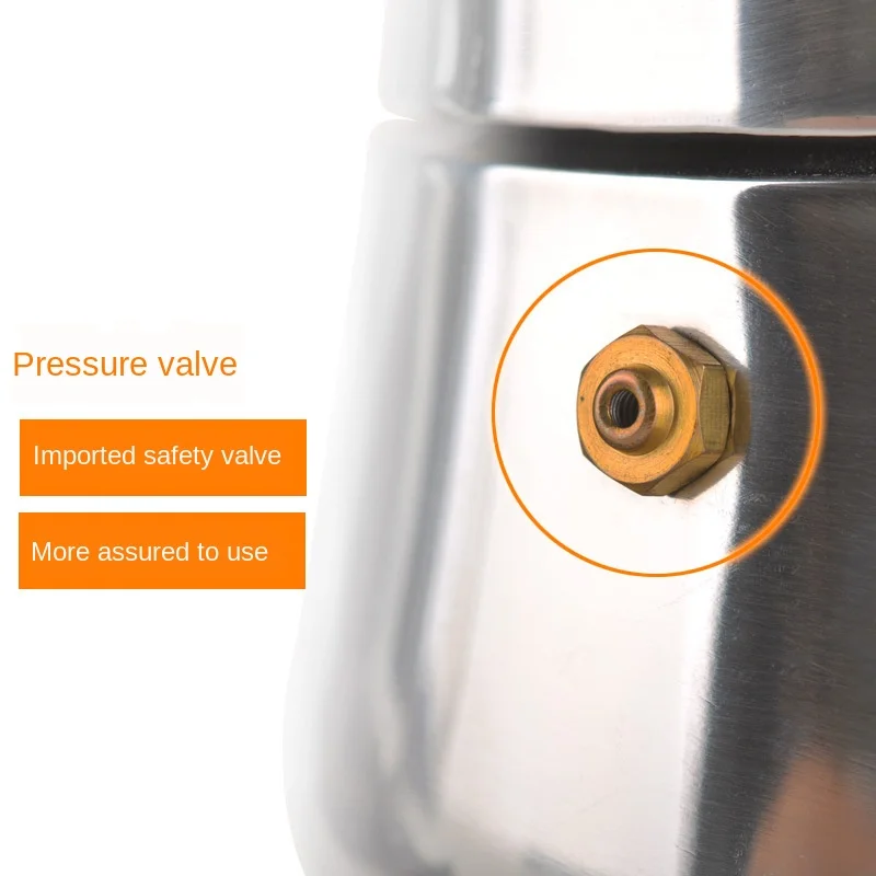 Кофеварка на 2/4/6 чашек кофеварка для эспрессо приготовления фильтр из