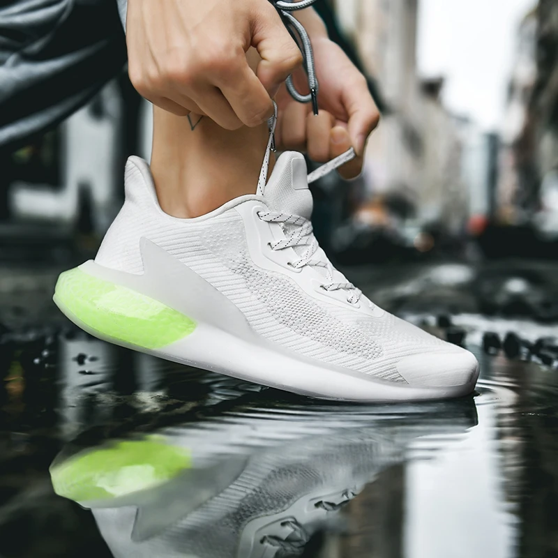 

Zapatillas De Hombre Men's Sneakers Breathable Sports Shoes Summer Men Running Shoe 2020 Blade Mesh Slip On Fashion