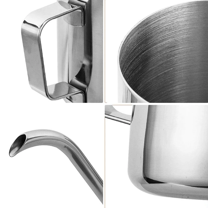 Кофейник с длинным узким носиком (12 унций/350 мл)-чайник из нержавеющей стали 304