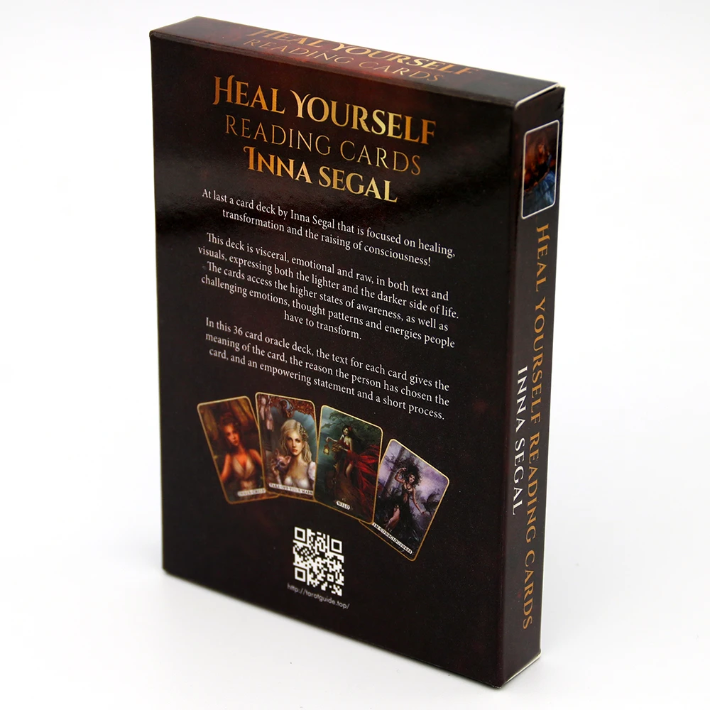 Карточки для чтения Heal Yourself интуитивное руководство преобразования вашей души