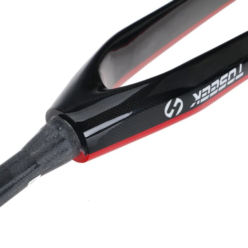 Велосипедная вилка TOSEEK жесткая из углеродного волокна дисковый тормоз 26 ER/27 5 ER/ 29