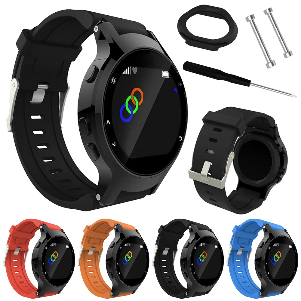 Для Garmin Forerunner 225 ремешок для часов мягкий силиконовый сменный Браслет для наручных часов Garmin Forerunner 225 ремешок для часов