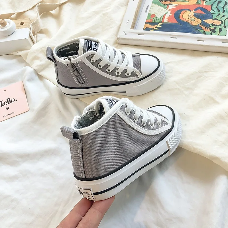 Детская обувь для девочек детская парусиновая кроссовки мальчиков весна-осень