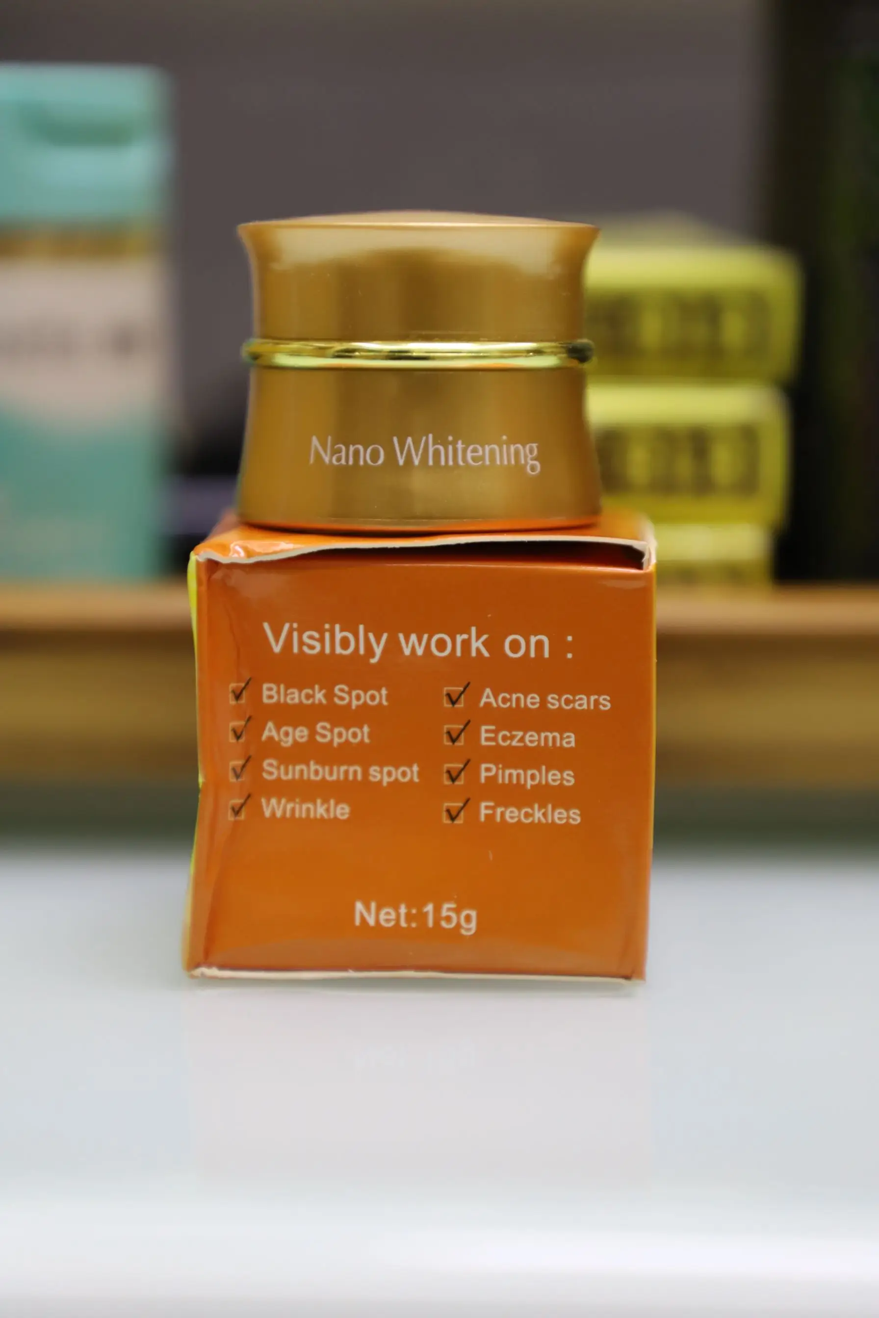 Бесплатная доставка нано отбеливание | Папайя и морковь крем для лица Глутатион/15