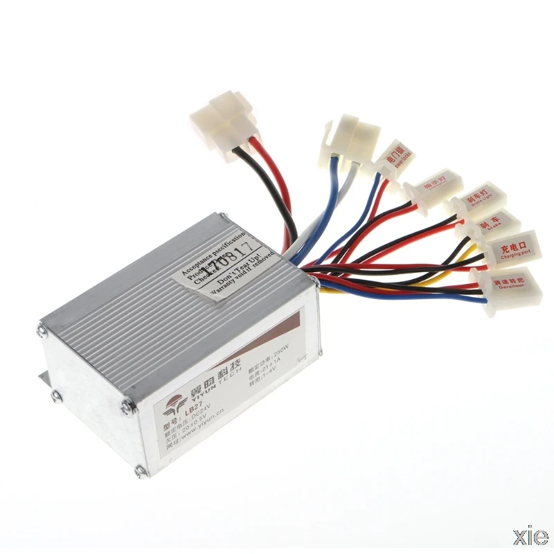 Регулятор скорости двигателя для электрического велосипеда скутера 24 В