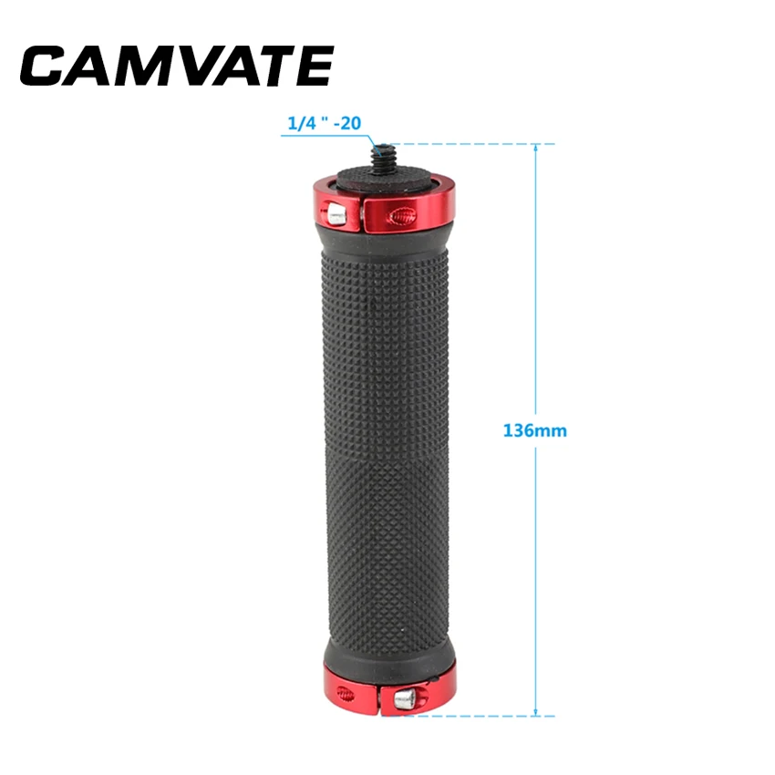 CAMVATE резиновая ручка Стабилизатор экшн камеры с ручкой и нескользящим покрытием