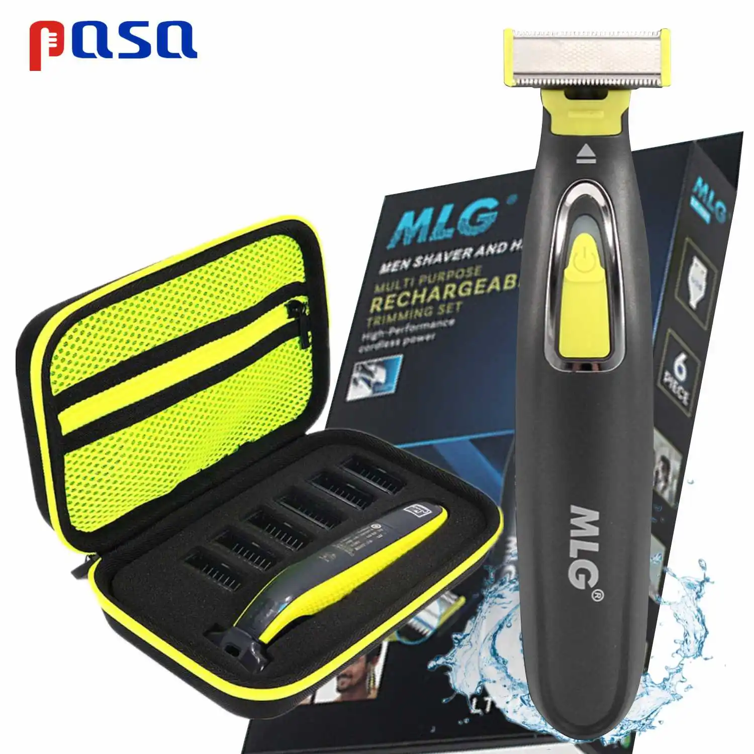 Электробритва электрическая с зарядкой от USB водонепроницаемая съемная точный