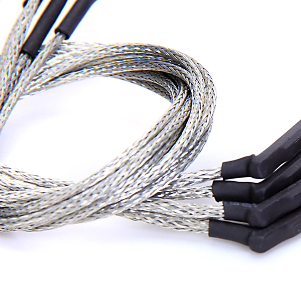 

5 Pieces Acoustic Guitar Pickups Piezo Cable Pickups for Guitar Parts