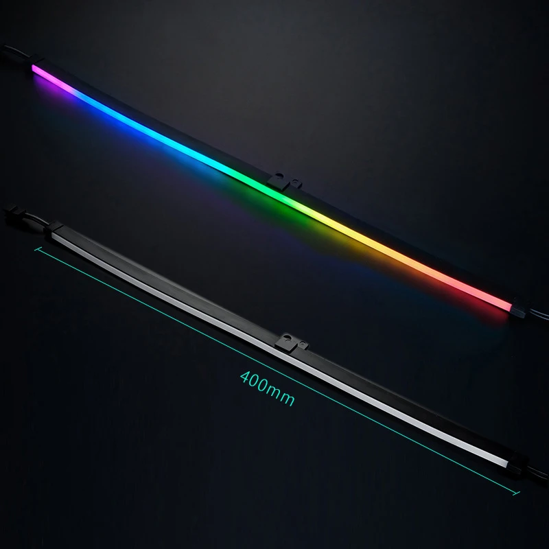 

PHANTEKS Combo Light Strip ARGB Neon Computer Case Decoration LED Strip 5V 3PIN Light Header AURA 400mm x 2Pcs