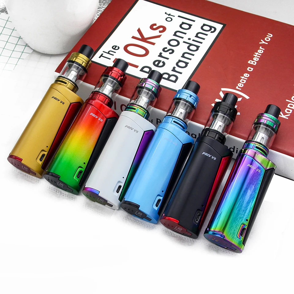 Оригинальный набор SMOK PRIV V8 3 мл TFV8 Baby Beast Tank вейп-комплект электронной сигареты