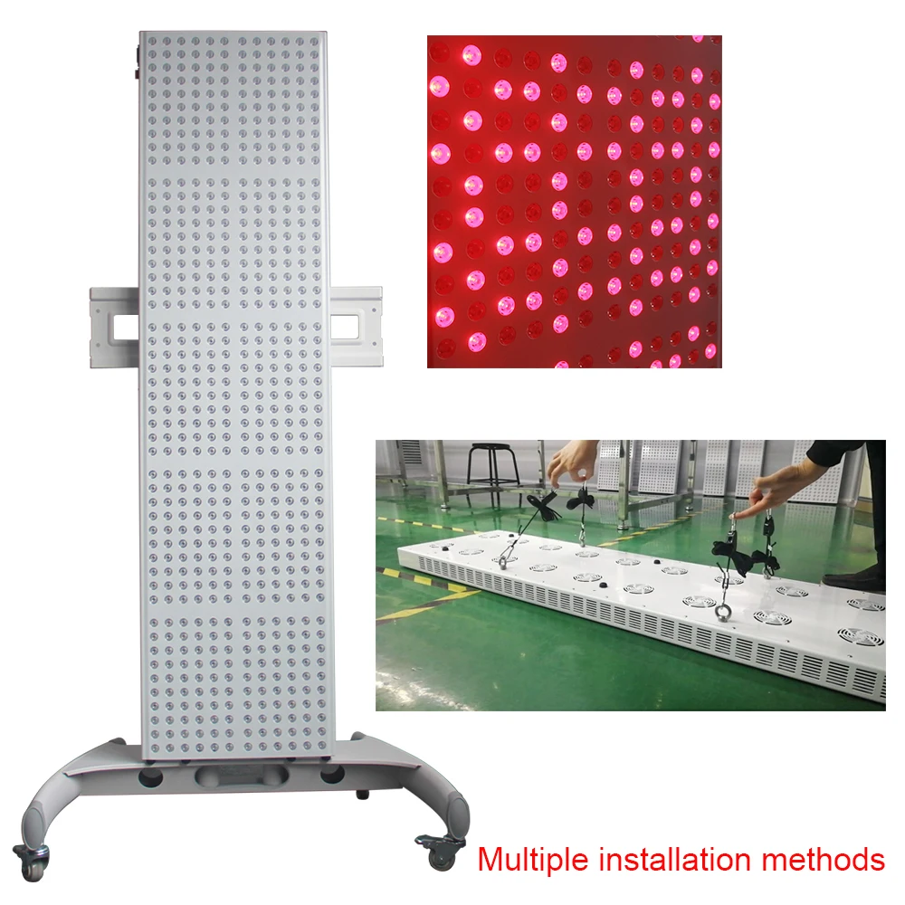 Коллагеновая светодиодная терапевтическая лампа 300 Вт нм полноразмерная красная