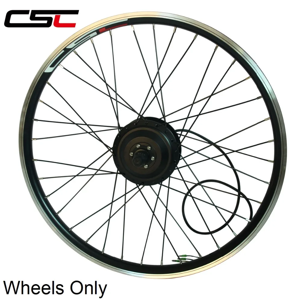 Rear Wheel 36V 250W MTB E-bike Conversion Kit with Brushless Hub Motor LCD3 Display+36V 10Ah Lithium Battery+Double Layer Luggage Rack - Цвет: Rear Wheel
