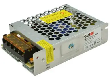 SMPS тонкий 24 В постоянного тока источник питания 60 Вт 24 В Трансформатор SMPS AC DC 24 Вольт Светодиодный драйвер 24 В 2A IP20 для Светодиодный s светильник полосы в помещении - Цвет: 24V 60W