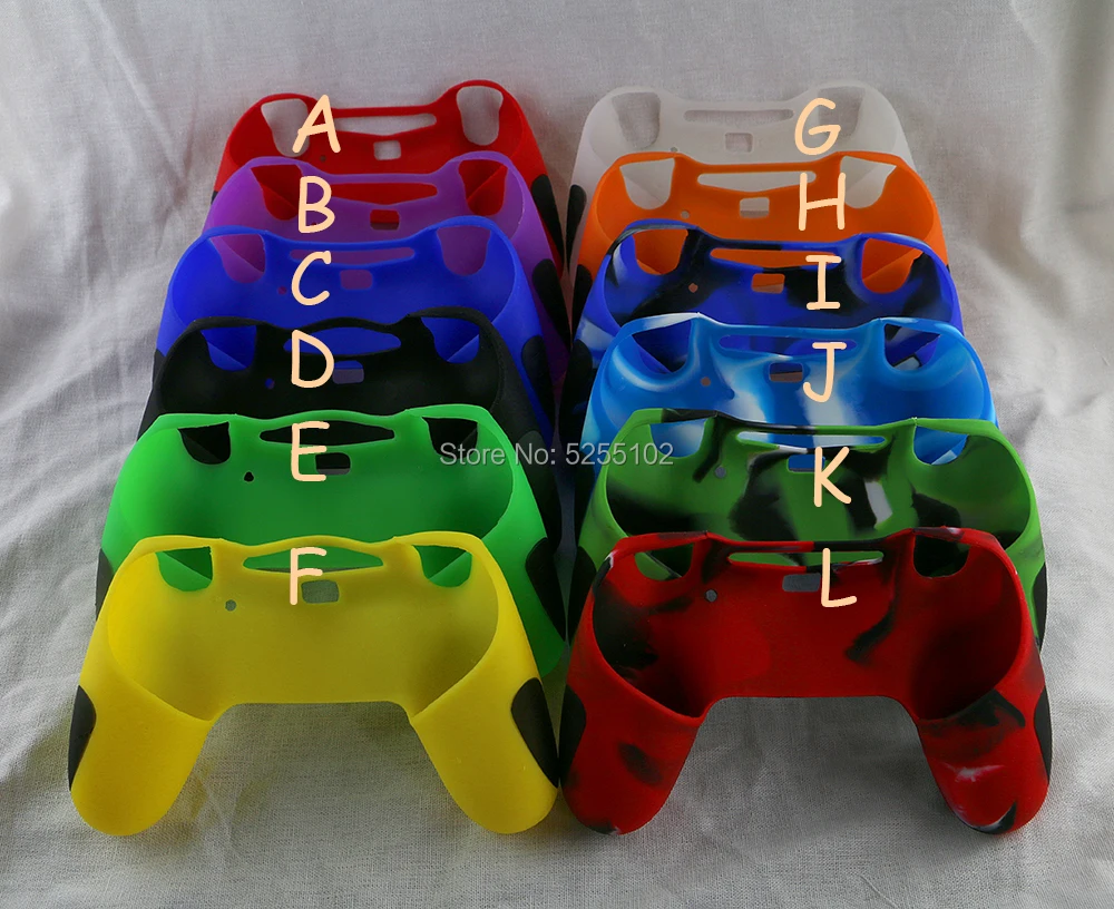 1 шт. силиконовый чехол для контроллера Sony PlayStation 4 Dualshock защитный аналоговая ручка