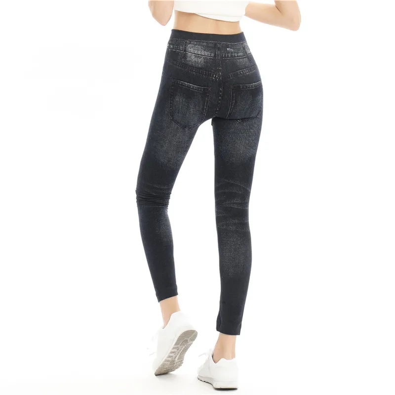 

Black Ripped Jeans For Women High Waist Jeggings Stretch Denim Trousers Hole Hollow Out Slim Pencil Pants Femme Plus Size