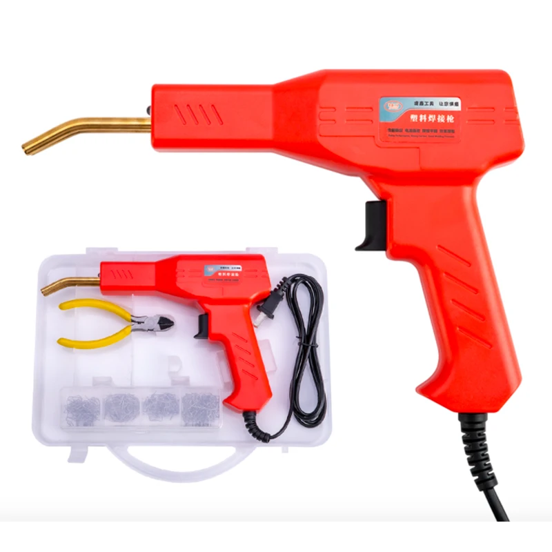 

Пластиковый сварочный аппарат, инструменты для гаража, ручной горячий станок, машина для ремонта ПВХ пластика, ремонт бампера автомобиля