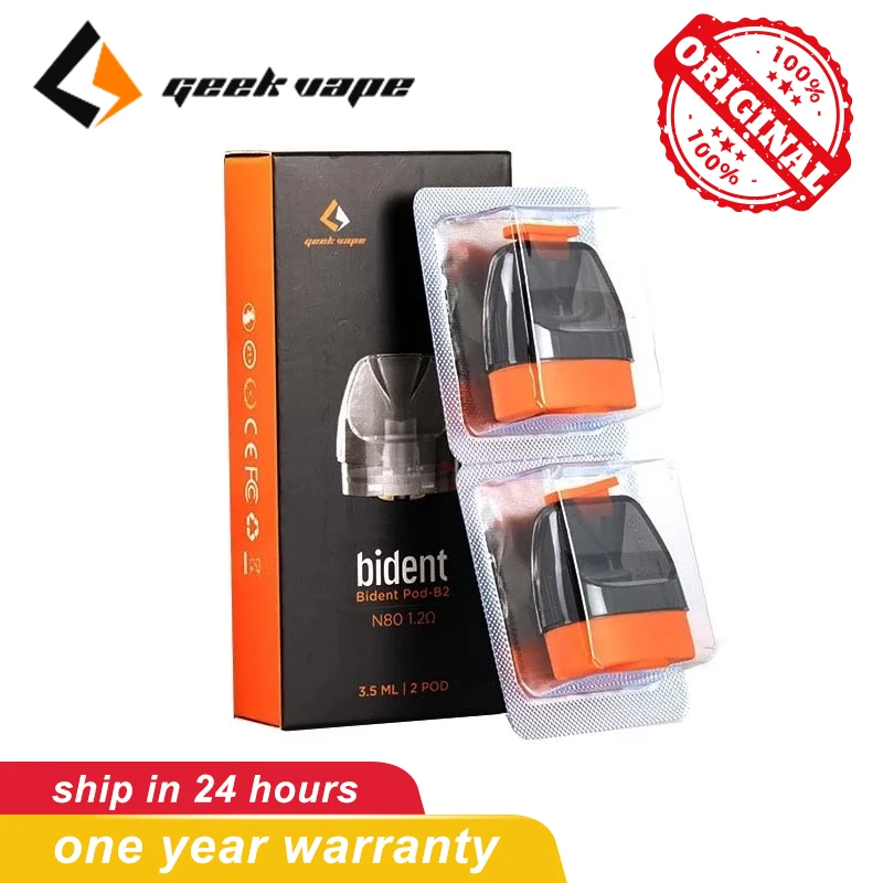 Таб Bident Vape Pod картридж 2 шт./упак. мл/3 5 мл Ёмкость электронная сигарета для