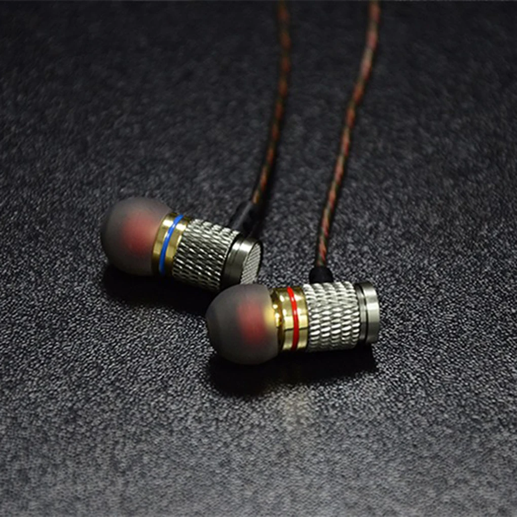 Металлические наушники-вкладыши KZ EDR1 Hi-Fi спортивные аурикулярная гарнитура с