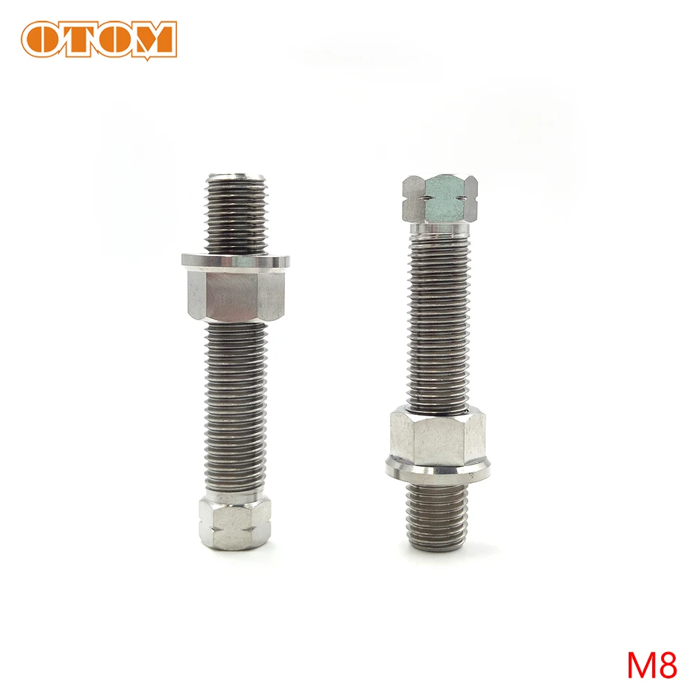 

Болт регулировки цепи OTOM из титанового сплава M8 M10 для мотокросса, байка для KTM, HONDA, KAWASAKI, SUZUKI, YAMAHA