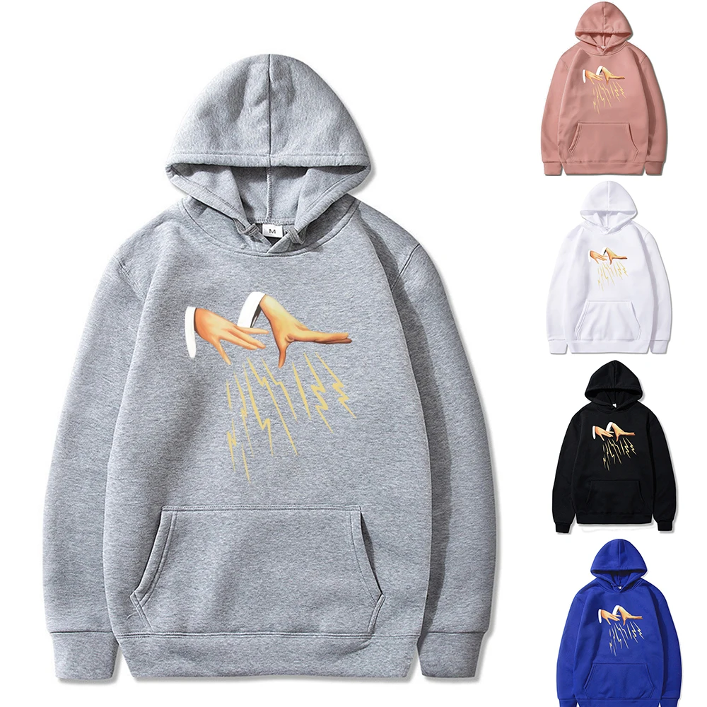 

Spring Hoodies Harajuku Casual Sweatshirt Fun Pattern Print Tracksuit Long Sleeve Pullover Men and Women All-match Clothing Tops
