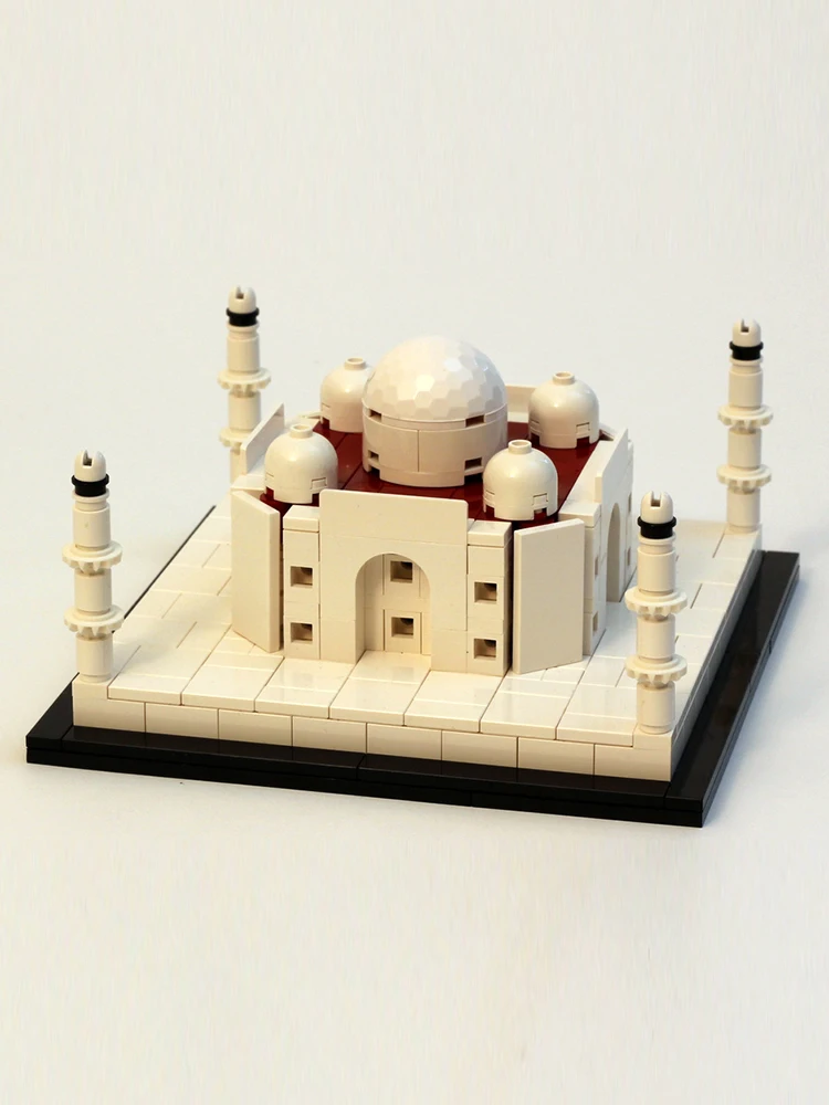 

355PCS Taj Mahal model Building Blocks Moc Brick Kid Gift And Educational Toys For Children Classical View