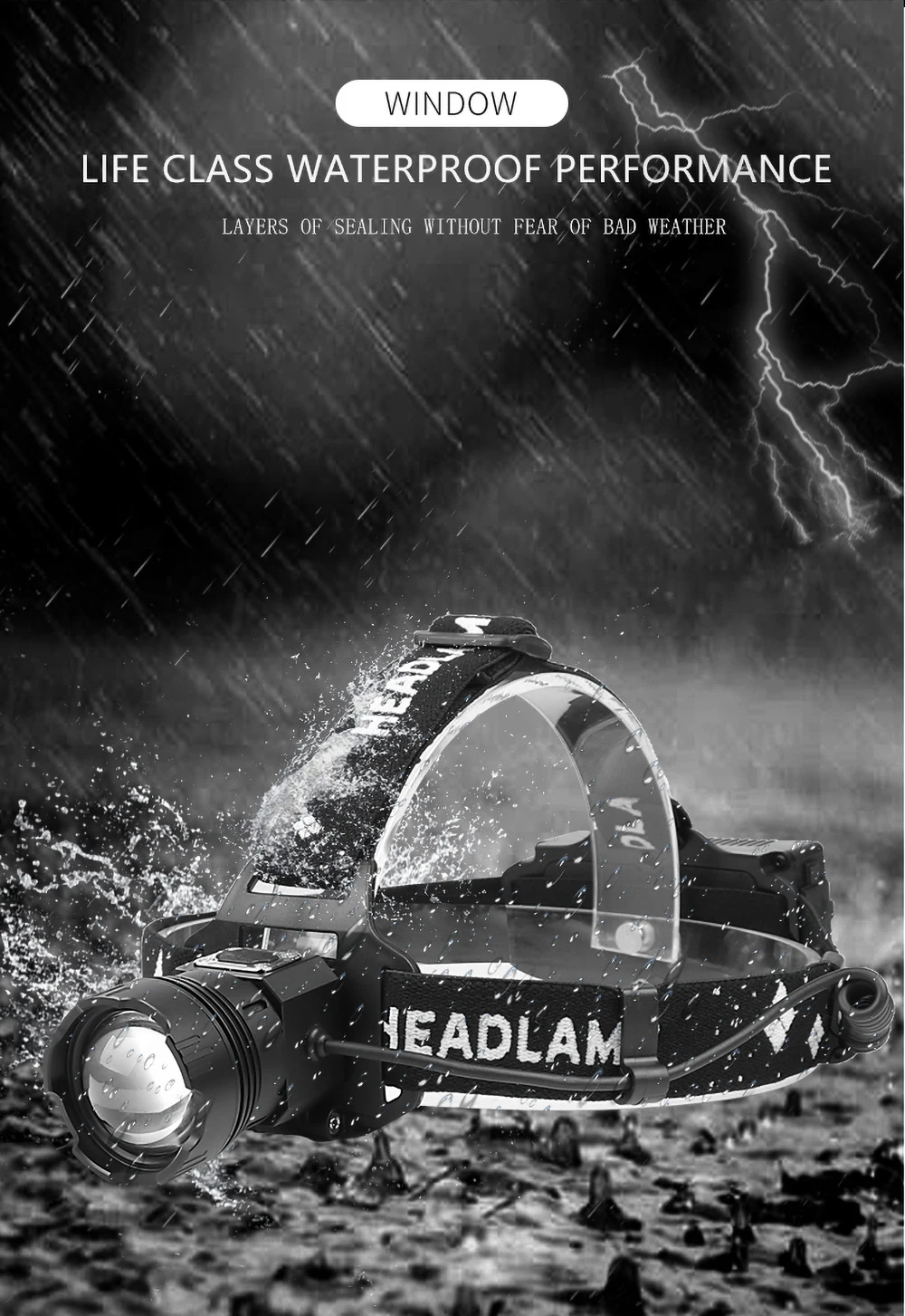 

XHP99 LED USB Rechargeable 18650 Headlamp Headlight Fishing Torch Flashlight 5V