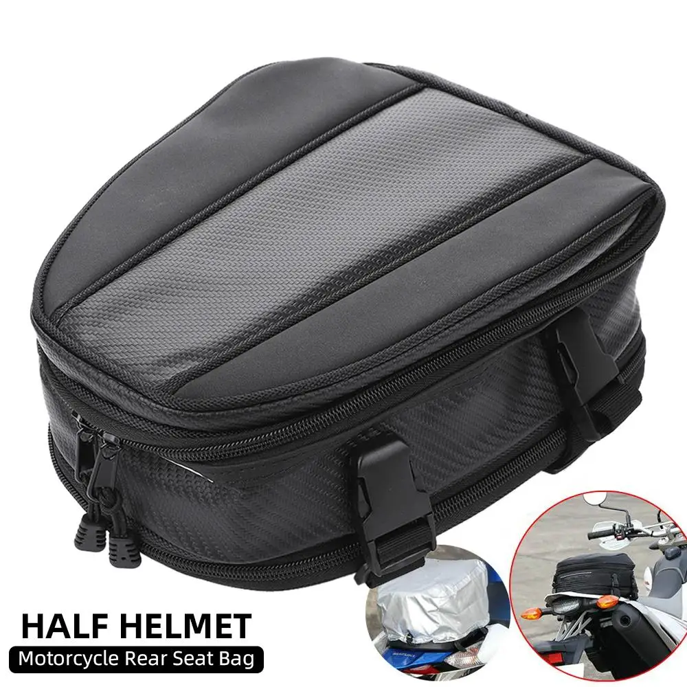 

Waterproof Rear Trunk Motorcycle SUV Oxford Cloth Black New Portable Rear Seat Package Tail Bag Off-Road 2020