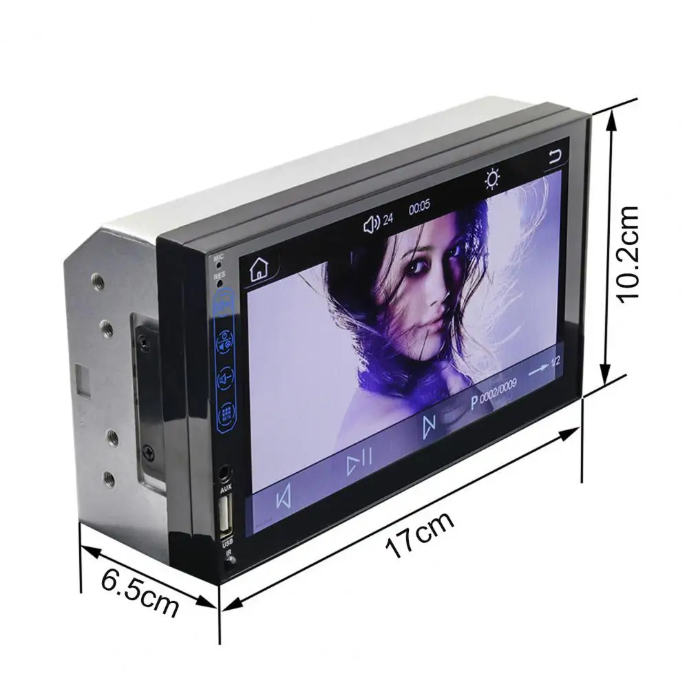 

50% Hot Sales 7inch Car Play MP5 Player Capacitive Touch Screen Mirror Link MP3 Multi-media Player for Vehicles