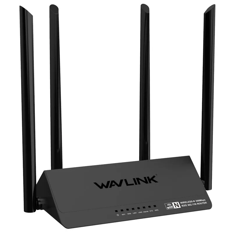 

Wavlink 521R2PRouter 2.4GHz WiFi Routers 1167Mbps WiFi Repeater 128MB DDR3 High Gain 4 Antennas Network Extender