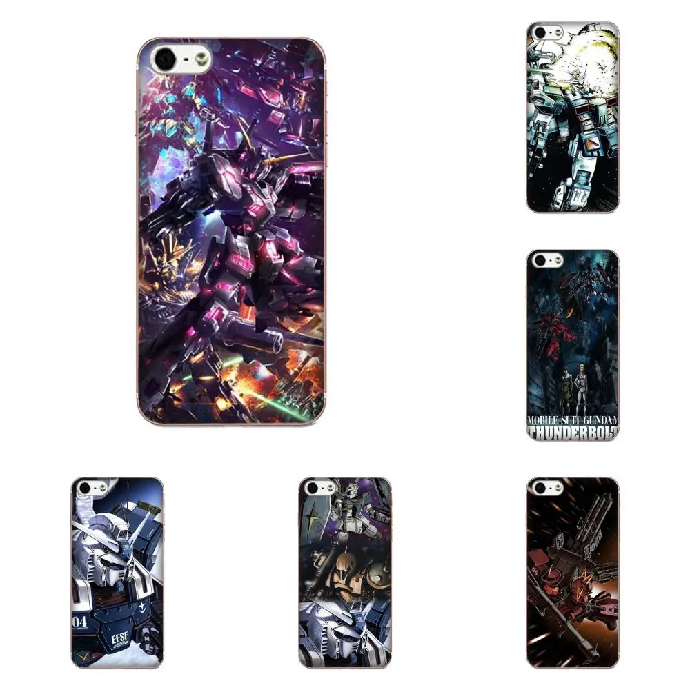 Для LG G3 G4 G5 G6 G7 K4 K7 K8 K10 K40 K50 Q6 Q60 V10 V20 V30 V40 Nexus 5 5X 2017 Мягкие TPU Чехлы Mobile Suit Gundam Thunderbolt.