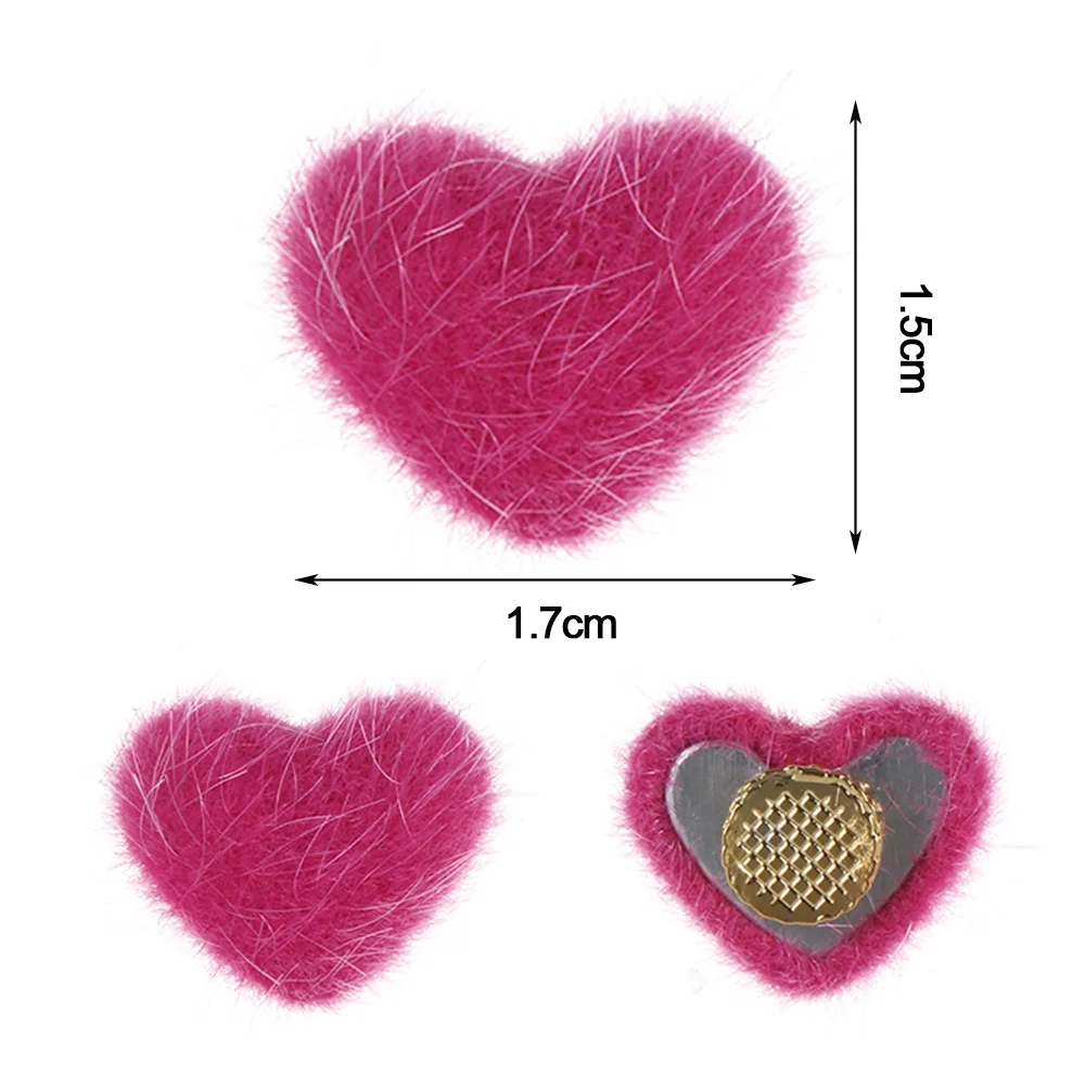 

10pcs/lot Detachable Nail Art Pom Pom Magnetic Fur Balls 3D Nail Art Decorations Salon Manicure Supplies Fluffy Round Poms