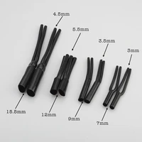 high quality 4pcs cable pants 7mm 9mm 12mm 15 5mm speaker audio cable wire pants boots y splitter pant hifi diy audio cable